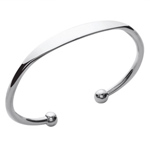 Bracelet jonc enfant argent 925/1000