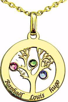 Pendentif arbre de vie or 375/1000