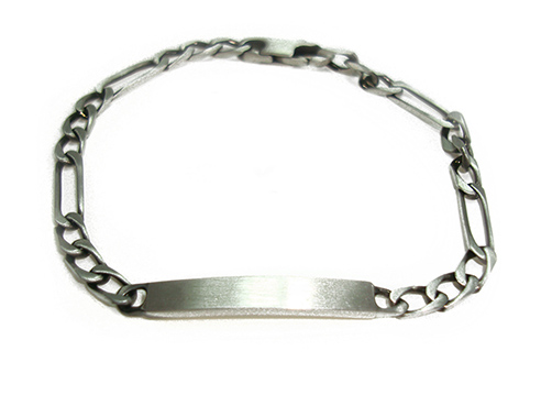 Gourmette adolescent argent Clearance